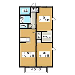 🉐敷金礼金0円！🉐モリテージあやめ　A