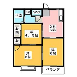 間取図画像 3DK