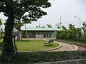 公園「南ふれあい広場まで370m」