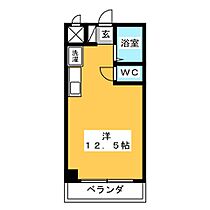 則竹栄町マンション  ｜ 岐阜県美濃加茂市太田本町２丁目（賃貸マンション1R・1階・25.92㎡） その2