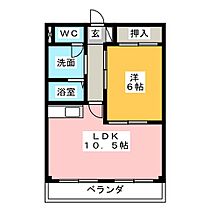 コンフォート  ｜ 岐阜県美濃加茂市川合町４丁目（賃貸マンション1LDK・2階・42.00㎡） その2