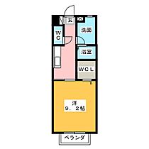 エバーグレイス  ｜ 岐阜県加茂郡川辺町比久見（賃貸マンション1K・2階・30.94㎡） その2