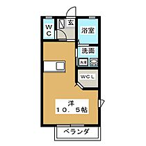 メゾンウィッシュ  ｜ 岐阜県美濃加茂市蜂屋町上蜂屋（賃貸アパート1R・1階・28.24㎡） その2