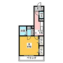 Dream House　B  ｜ 岐阜県美濃加茂市太田町（賃貸アパート1K・2階・32.02㎡） その2