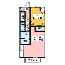 ロコハウス　A  ｜ 岐阜県加茂郡坂祝町取組（賃貸マンション1LDK・1階・45.63㎡） その2