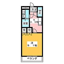 ＣＥＮＴＥＲ　ＨＩＬＬＳ  ｜ 岐阜県美濃加茂市蜂屋町上蜂屋（賃貸マンション1K・2階・30.96㎡） その2