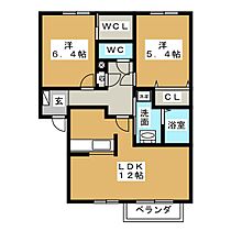 Ｈｏｍｅ　Lｉｋｅ　野いちご  ｜ 岐阜県美濃加茂市本郷町９丁目（賃貸アパート2LDK・1階・57.00㎡） その2