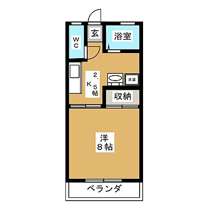 ハイツ生田_間取り_0