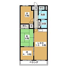 間取図画像 3LDK