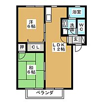 アネックス本郷Ａ  ｜ 岐阜県美濃加茂市本郷町１丁目（賃貸アパート2LDK・2階・50.54㎡） その2
