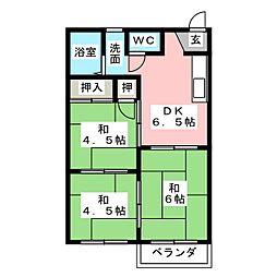 🉐敷金礼金0円！🉐コーポラス石神　C