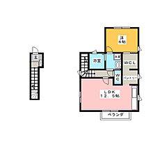 イーストハウスビレッジE  ｜ 岐阜県美濃加茂市前平町１丁目（賃貸アパート1LDK・2階・55.89㎡） その2
