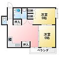 最上マンション4階3.9万円