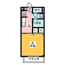 メイプルタウンI  ｜ 岐阜県羽島市正木町須賀（賃貸マンション1K・2階・28.02㎡） その2