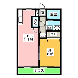 メルベーユ芝原　Ａ