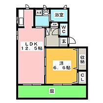 ボヌール　Ｂ  ｜ 岐阜県羽島市正木町須賀赤松（賃貸アパート1LDK・1階・47.04㎡） その2