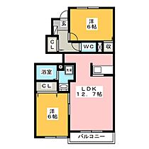 セレーノ　I棟  ｜ 岐阜県羽島市小熊町島４丁目（賃貸アパート2LDK・1階・55.47㎡） その2