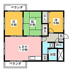 ForestHill.s 3LDKの間取図画像
