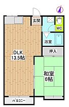 フォーブルミヨシ  ｜ 岐阜県中津川市茄子川（賃貸アパート1LDK・2階・35.72㎡） その2