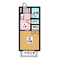 フラットサンパール5階4.0万円