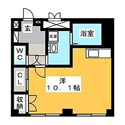 昴2 ワンルームの間取図画像