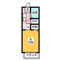 サンヴィレッジ1号  ｜ 岐阜県瑞浪市寺河戸町（賃貸アパート1K・2階・19.44㎡） その2