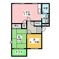 メゾンルック　Ｂ棟  ｜ 岐阜県多治見市大正町１丁目（賃貸アパート2LDK・1階・50.66㎡） その2