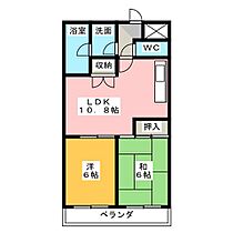 メゾンアイビス  ｜ 岐阜県土岐市泉町久尻（賃貸マンション2LDK・3階・50.22㎡） その2