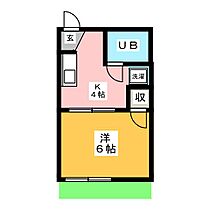 フォーブル日清Ａ  ｜ 岐阜県瑞浪市薬師町１丁目（賃貸アパート1K・1階・21.28㎡） その2