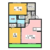 ＴＷＩＬＩＧＨＴ　II  ｜ 岐阜県瑞浪市寺河戸町（賃貸アパート2LDK・1階・61.82㎡） その2