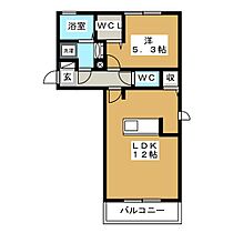 olive　Ｂ棟  ｜ 岐阜県瑞浪市西小田町１丁目（賃貸アパート1LDK・1階・42.08㎡） その2