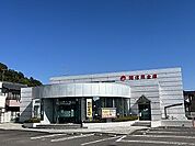 銀行「関信用金庫山田支店まで3079m」