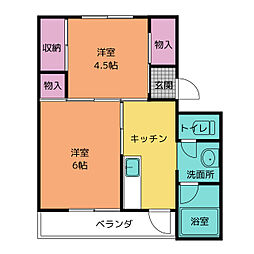 🉐敷金礼金0円！🉐ビレッジハウス下有知　2号棟