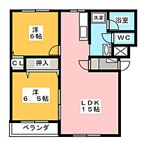 セレッソ21  ｜ 岐阜県関市上白金（賃貸マンション2LDK・3階・58.31㎡） その2