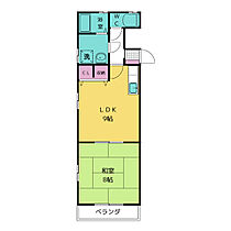 メゾン栄  ｜ 岐阜県郡上市八幡町島谷（賃貸マンション1LDK・2階・37.26㎡） その2