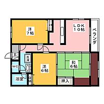 リバーサイド藍川  ｜ 岐阜県美濃市横越（賃貸マンション3LDK・4階・72.87㎡） その2