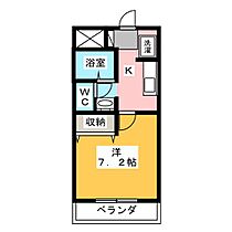 プラムV1  ｜ 岐阜県美濃市東市場町（賃貸マンション1K・1階・24.84㎡） その2