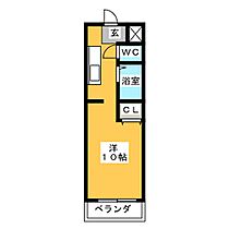 シャトー関口  ｜ 岐阜県関市弥生町１丁目（賃貸マンション1R・1階・22.68㎡） その2