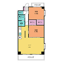 サクセスSt.  ｜ 岐阜県関市鋳物師屋５丁目（賃貸マンション2LDK・4階・68.90㎡） その2