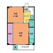 ビレッジハウス松森　2号棟  ｜ 岐阜県美濃市松森（賃貸マンション2K・4階・28.98㎡） その2