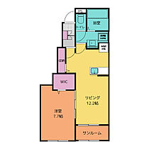 ホワイトストークVII 102 ｜ 岐阜県関市新町21番地23（賃貸アパート1LDK・1階・50.14㎡） その2