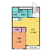 ＨＥＡＲＴＦＵＬ  ＭＡＮＳＩＯＮ Ｃｏｐａｉｎ  ｜ 岐阜県美濃市松森（賃貸マンション1LDK・3階・40.89㎡） その2