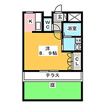 カンタービレＨＲＴ  ｜ 岐阜県関市下有知（賃貸マンション1K・1階・27.40㎡） その2