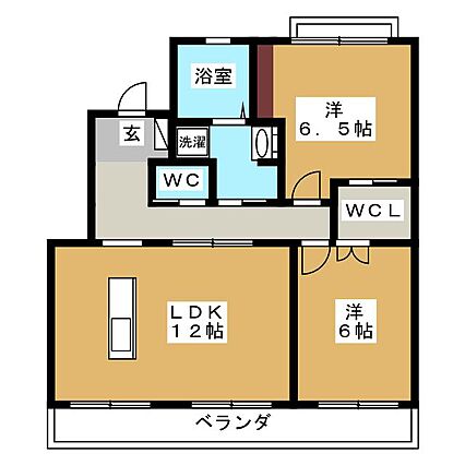 マンションボヌール_間取り_0