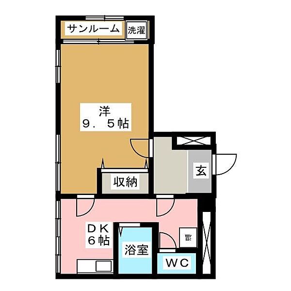 ウスダビル ｜三重県四日市市浜田町(賃貸マンション1K・4階・37.90㎡)の写真 その2