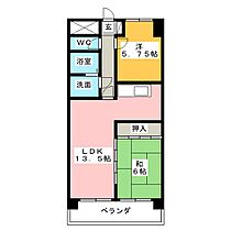 ブラッサム鵜の森  ｜ 三重県四日市市九の城町（賃貸マンション2LDK・7階・56.03㎡） その2