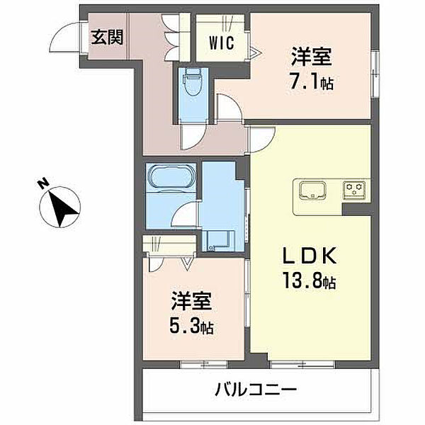 シャーメゾンM 103｜三重県四日市市羽津町(賃貸マンション2LDK・1階・63.26㎡)の写真 その2