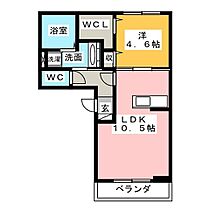 ルピナス  ｜ 三重県四日市市東日野町（賃貸アパート1LDK・3階・40.26㎡） その2