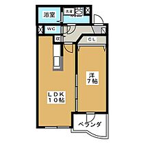 プロニティ・ケン  ｜ 三重県四日市市白須賀２丁目（賃貸マンション1LDK・2階・40.26㎡） その2