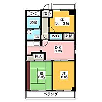 アーバンコア南浜田  ｜ 三重県四日市市南浜田町（賃貸マンション3LDK・3階・61.44㎡） その2